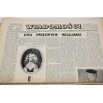 Wiadomości (tygodnik emigracyjny) Rocznik 1978. Nr. 1-52, komplet