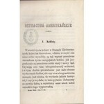 [GISZCZYŃSKI MICHAŁ]. ROZMAITOŚCI NAUKOWE I LITERACKIE T. 9-10, 1860