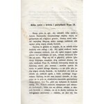 DĘBICKI ZYGMUNT LUDWIK - KILKA RYSÓW Z ŻYWOTA I PONTYFIKATU PIUSA IX, 1868