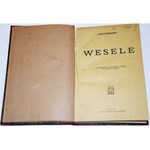 BIEGELEISEN HENRYK - WESELE, 1928