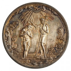 MEDAL NA CHRZEST, Austria, Wiedeń, 1895