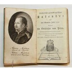 (CHODOWIECKI Daniel). Historisch - genealogischer Kalender auf das Gemein-Jahr 1797.