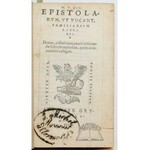 (CICERO Marcus Tullius), Epistolarum, ut vocant, Familiarium libri XVI.