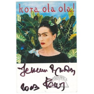 KORA (Olga Jackowska) (1951- 2018) - polska piosenkarka rockowa