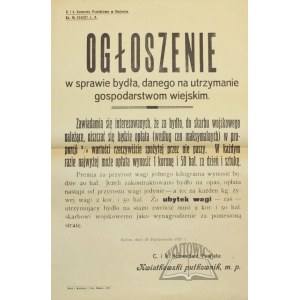 OGŁOSZENIE