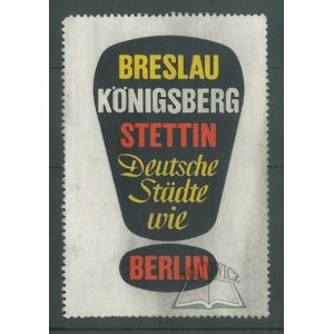 (NALEPKA) Breslau, Königsberg, Stettin. Deusche Städte wie Berlin.
