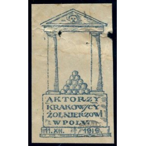 AKTORZY krakowscy żołnierzowi w polu. 11. XII. 1919.