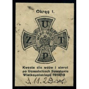 KWESTA dla wdów i sierot po Uczestnikach Powstania Wielkopolskiego 1918/19.