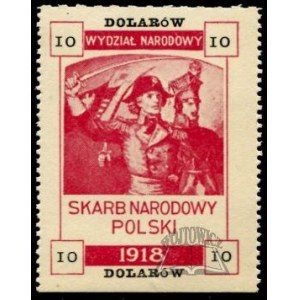 SKARB Narodowy Polski 1918. Wydział Narodowy.