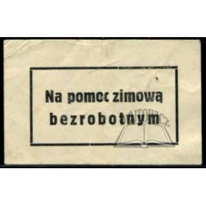 (POMOC bezrobotnym). (2 znaczki).