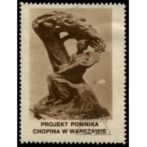 (CHOPIN Fryderyk). Projekt pomnika Chopina w Warszawie.