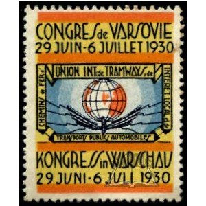 (TARGI i wystawy). Congres de Varsovie. 29 juin - 6 juillet 1930.