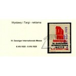 (TARGI i wystawy). IV. Danziger Internationale Messe. 6.-9. August 1925.