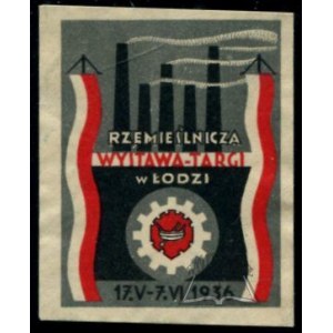 (TARGI i wystawy). Rzemieślnicza Wystawa - Targi w Łodzi. 17.V-7.VI 1936.