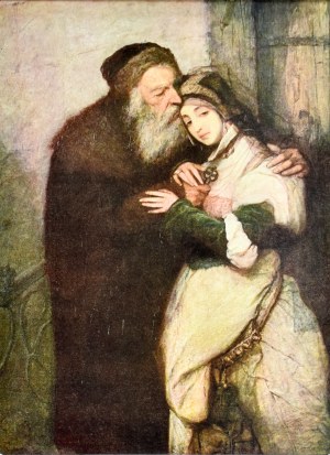 Maurycy Gottlieb (1856-1879), Shylok i Jessyka, 1875