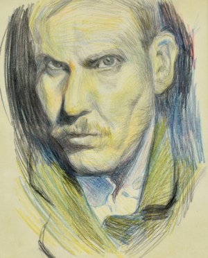 Stanisław Kamocki (1875-1944), Autoportret, ok. 1905