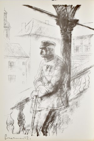 Zdzisław Czermański (1900-1970), Józef Piłsudski na Wawelu