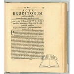 (HEWELIUSZ Jan), Acta Eruditorum anno MDCLXXXIII publicata [...].