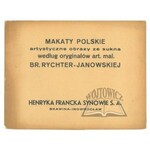 RYCHTER-Janowska Bronisława., Makaty polskie. 3 sztuki.