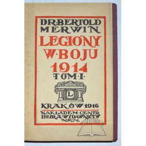 MERWIN Bertold, Legiony w boju 1914.