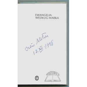 (MIŁOSZ Czesław), Ewangelia według Marka.