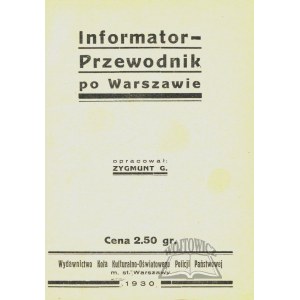 (GAŁKA) Zygmunt, Informator - przewodnik po Warszawie.