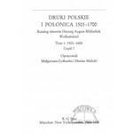 DRUKI polskie i polonica 1501 - 1700.