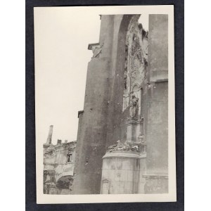 Warszawa 1944-45 Fragment Ocalały Z Katedry Eugeniusz Haneman Fotografia [Vintage Print]