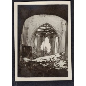 Warszawa 1944-45 Zniszczony Kościół Nawiedzenia Najświętszej Marii Panny Na Nowym Mieście Eugeniusz Haneman Fotografia [Vintage Print]