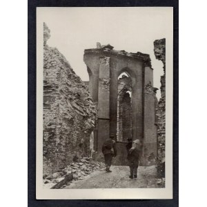 Warszawa 1944-45 Katedra Eugeniusz Haneman Fotografia [Vintage Print]