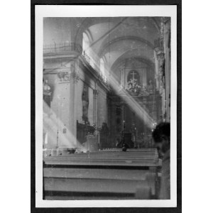 Warszawa 1944-45 Kościół Św. Krzyża Eugeniusz Haneman Fotografia [Vintage Print]