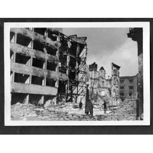 Warszawa 1944-45 Ruiny Śródmieścia Eugeniusz Haneman Fotografia [Vintage Print]