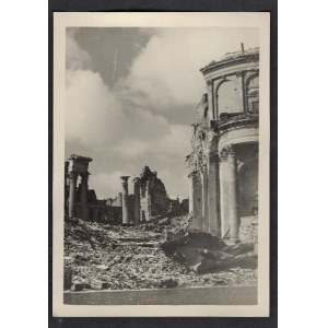 Warszawa 1944-45 Kościół Św. Aleksandra Eugeniusz Haneman Fotografia [Vintage Print]