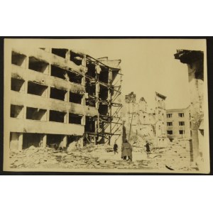 Warszawa 1944-45 Ul. Tamka Przy Ul. Solec I Ul. Dobrej Eugeniusz Haneman Fotografia [Vintage Print]