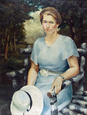Mieczysław ORACKI-SERWIN (1912-1977), Portret kobiety, 1938