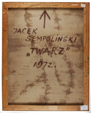 Jacek SEMPOLIŃSKI (1927-2012), Twarz, 1972