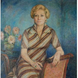 Izabela RAPF-SŁAWIKOWSKA (1920-2010), Portret Pani B.S.