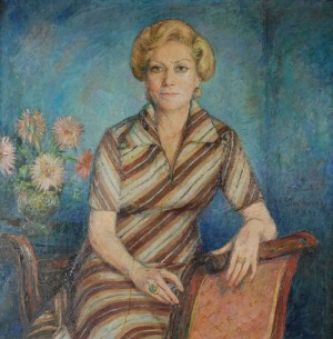 Izabela RAPF-SŁAWIKOWSKA (1920-2010), Portret Pani B.S.