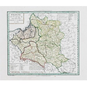 Mapa Polski porozbiorowej