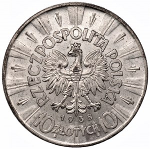 II RP - 10 złotych 1938 - Józef Piłsudski