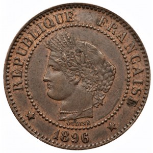 FRANCJA - 2 centimes 1896