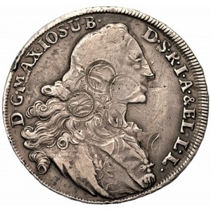 NIEMCY - Bawaria - Maksymilian III - Talar 1772