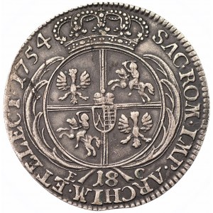 August III Sas (1733-1763) - Ort 1754 EC