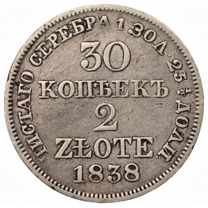 30 kopiejek = 2 złote 1838 - MW Warszawa