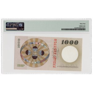 1.000 złotych 1965 - seria B - PMG 64