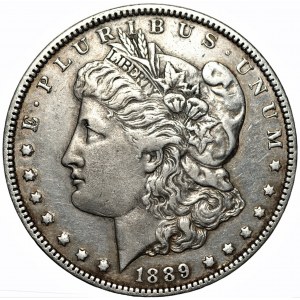 USA - 1 dolar 1889 (O) Nowy Orlean - Morgan Dollar