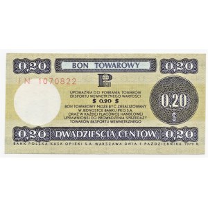 PEWEX - 20 centów 1979 - seria IN
