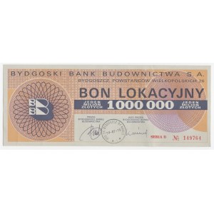 Bydgoski Bank Budownictwa S.A. - Bon Lokacyjny 1 000 000 złotych