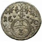 Śląsk - Leopold I - zestaw 3 monet Greszel (1670-1697)