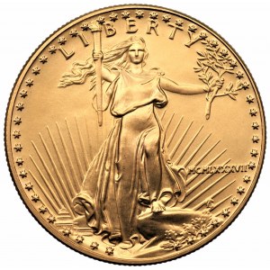 USA - 50 dolarów 1986 - uncja czystego złota
